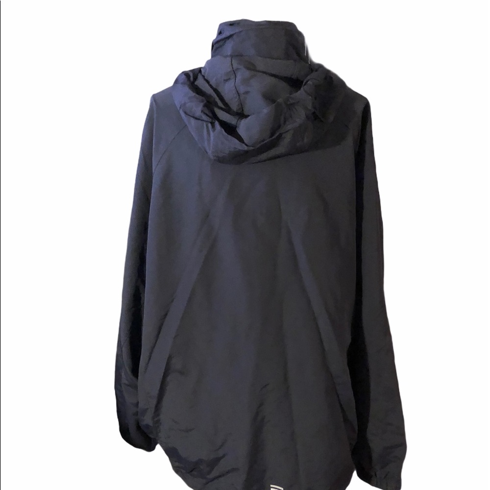Lands End Mens Lined Hooded Windbreaker - Picture 4 of 6
